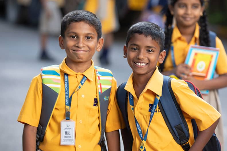 Christel House India students